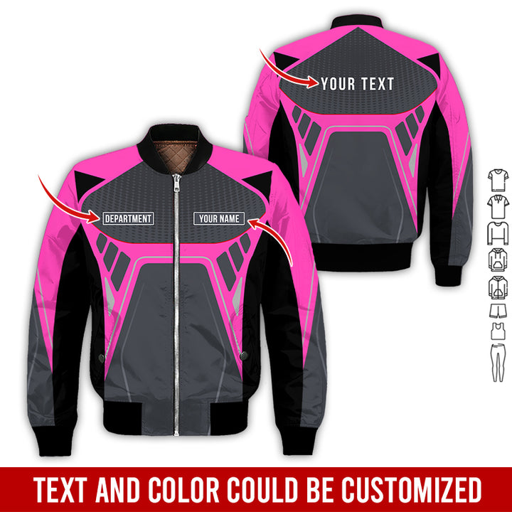 Personalized Name Workwear Style All Over Printed Clothes HT264