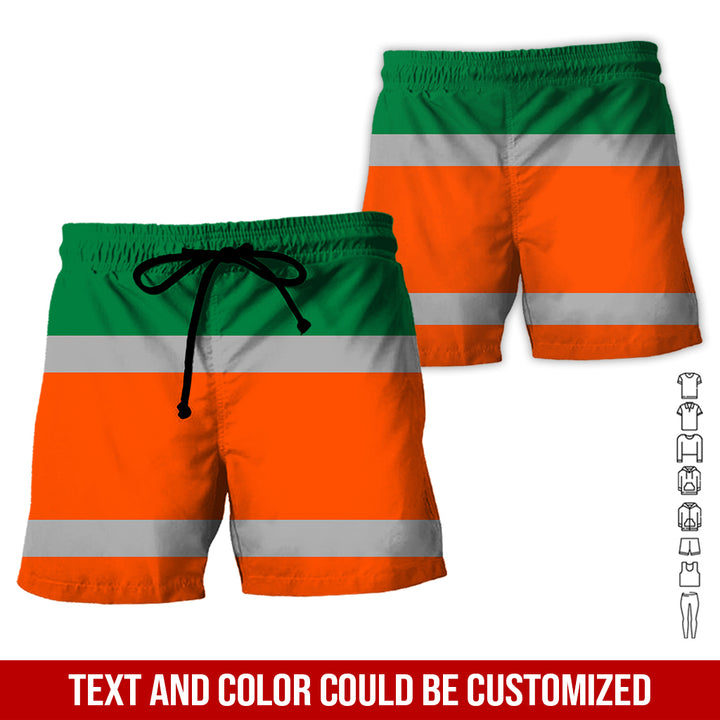 Pesonalized Name And Department Heavy Equipment All Over Printed Clothes GH798