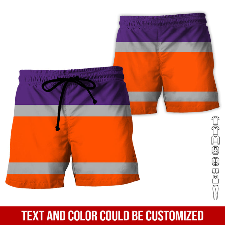 Pesonalized Name And Department Heavy Equipment All Over Printed Clothes GH798