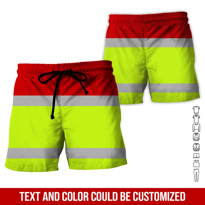 Pesonalized Name And Department Heavy Equipment All Over Printed Clothes GH798