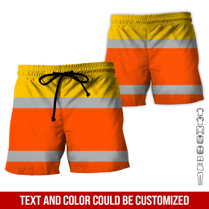 Pesonalized Name And Department Heavy Equipment All Over Printed Clothes GH798