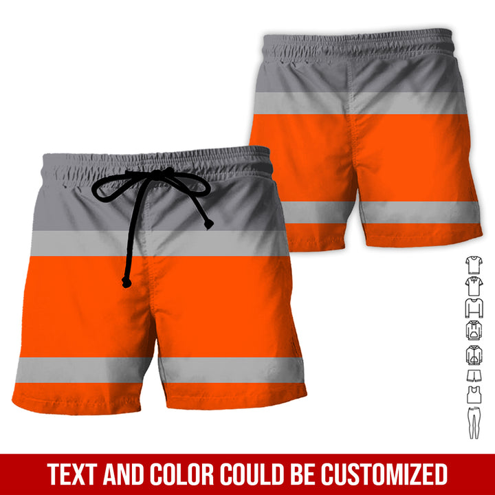 Pesonalized Name And Department Heavy Equipment All Over Printed Clothes GH798