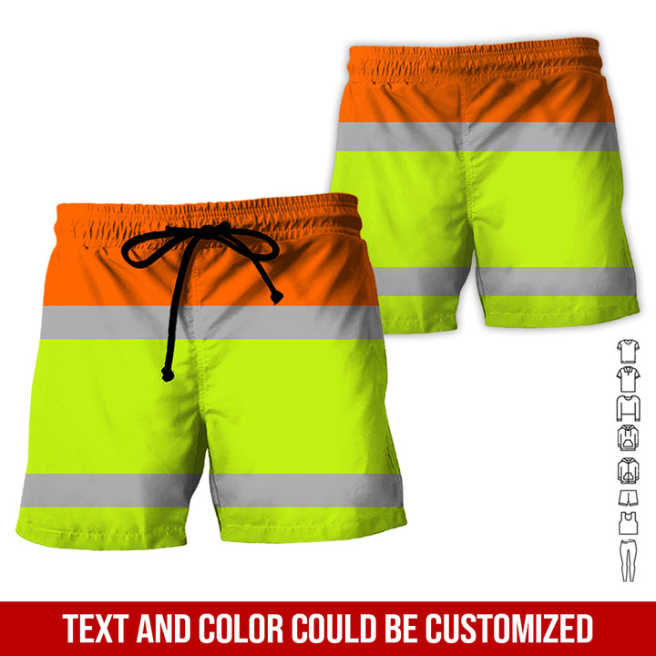 Pesonalized Name And Department Heavy Equipment All Over Printed Clothes GH798