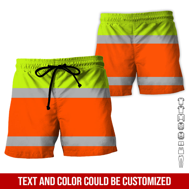 Pesonalized Name And Department Heavy Equipment All Over Printed Clothes GH798