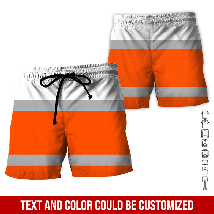 Pesonalized Name And Department Heavy Equipment All Over Printed Clothes GH798