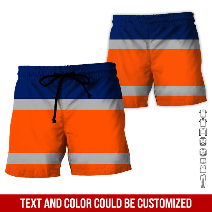 Pesonalized Name And Department Heavy Equipment All Over Printed Clothes GH798