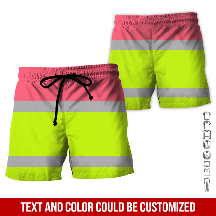 Pesonalized Name And Department Heavy Equipment All Over Printed Clothes GH798