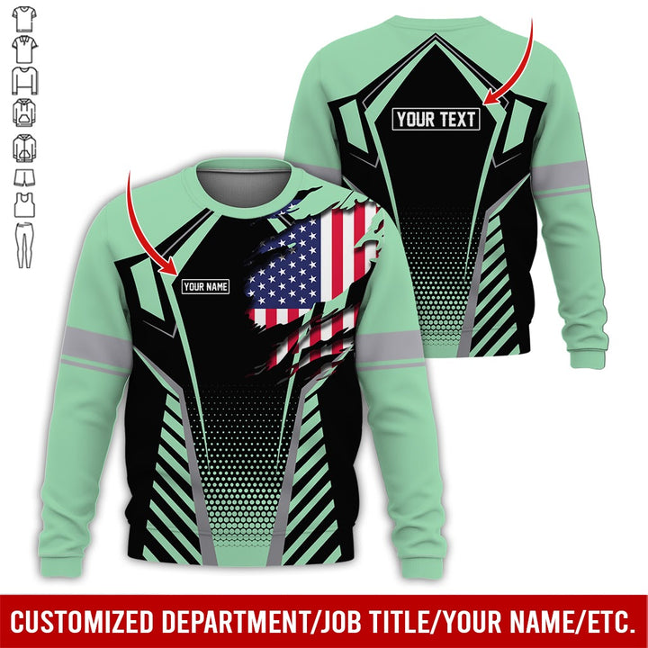 Personalized Name Uniform All Over Printed Clothes AD18