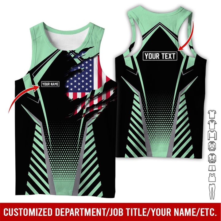 Personalized Name Uniform All Over Printed Clothes AD18