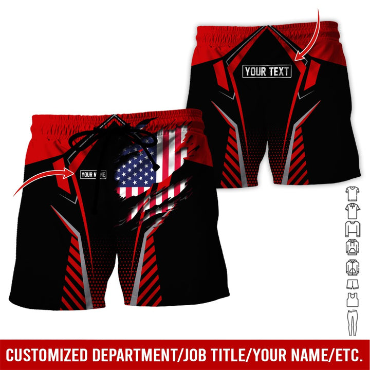 Personalized Name Uniform All Over Printed Clothes AD18