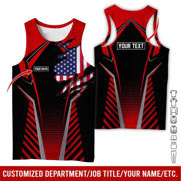 Personalized Name Uniform All Over Printed Clothes AD18