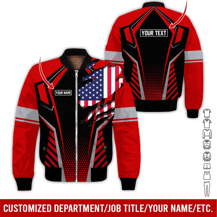 Personalized Name Uniform All Over Printed Clothes AD18