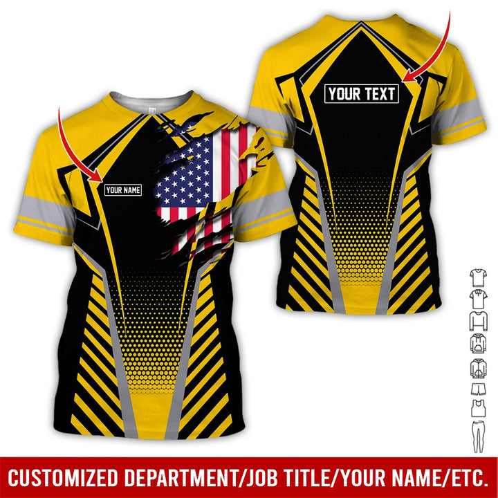 Personalized Name Uniform All Over Printed Clothes AD18