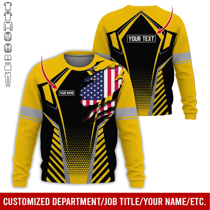 Personalized Name Uniform All Over Printed Clothes AD18