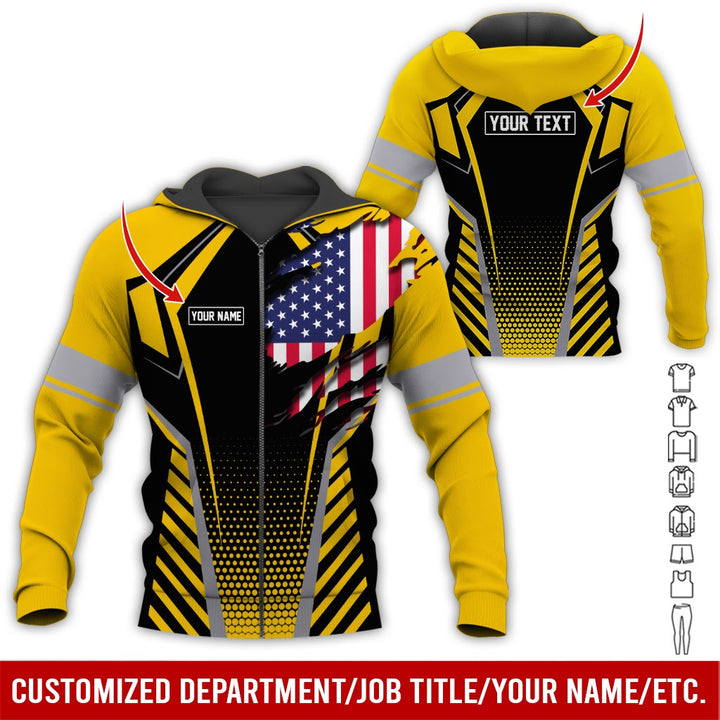 Personalized Name Uniform All Over Printed Clothes AD18