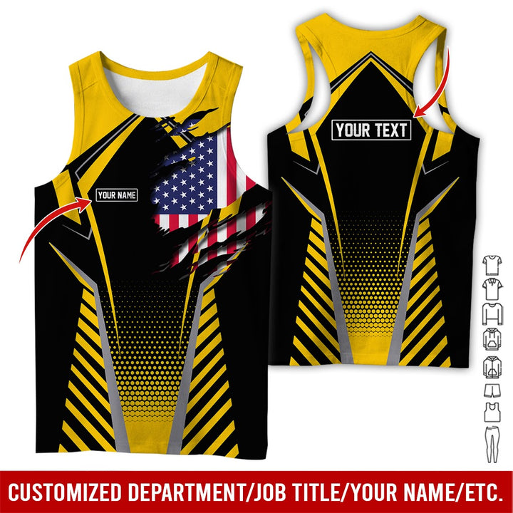 Personalized Name Uniform All Over Printed Clothes AD18