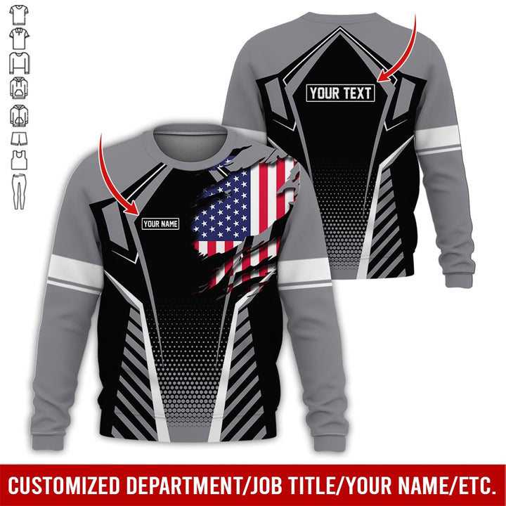 Personalized Name Uniform All Over Printed Clothes AD18