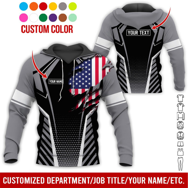 Personalized Name Uniform All Over Printed Clothes AD18
