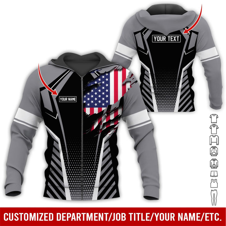 Personalized Name Uniform All Over Printed Clothes AD18