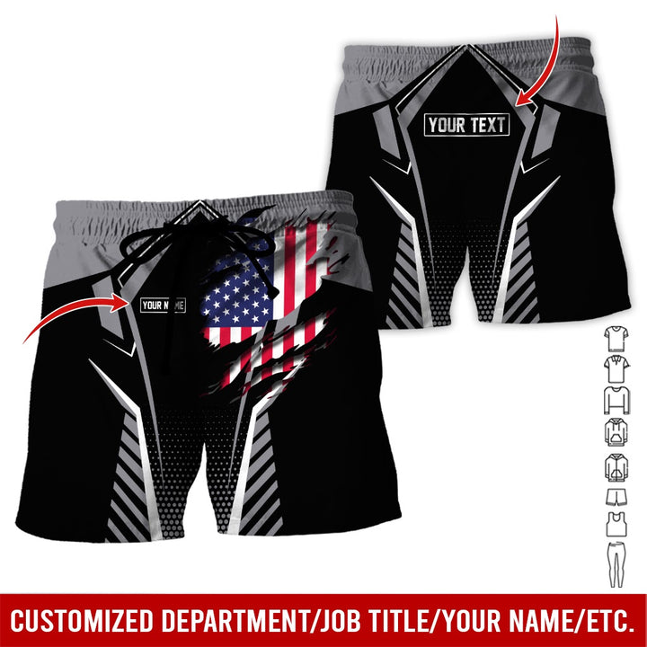 Personalized Name Uniform All Over Printed Clothes AD18