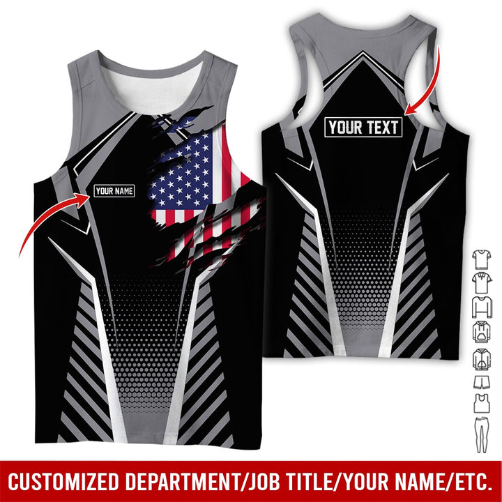 Personalized Name Uniform All Over Printed Clothes AD18