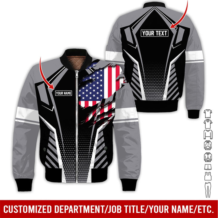 Personalized Name Uniform All Over Printed Clothes AD18