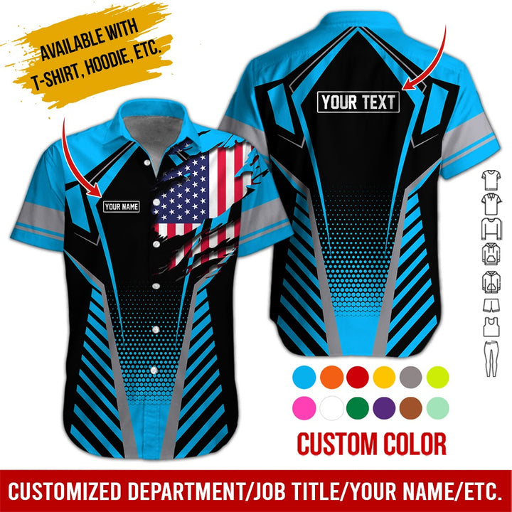 Personalized Name Uniform All Over Printed Clothes AD18