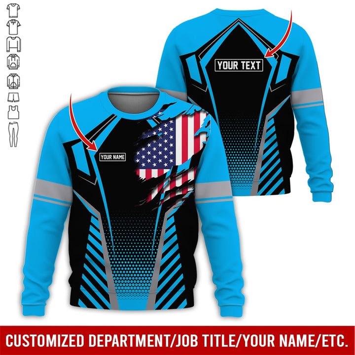 Personalized Name Uniform All Over Printed Clothes AD18