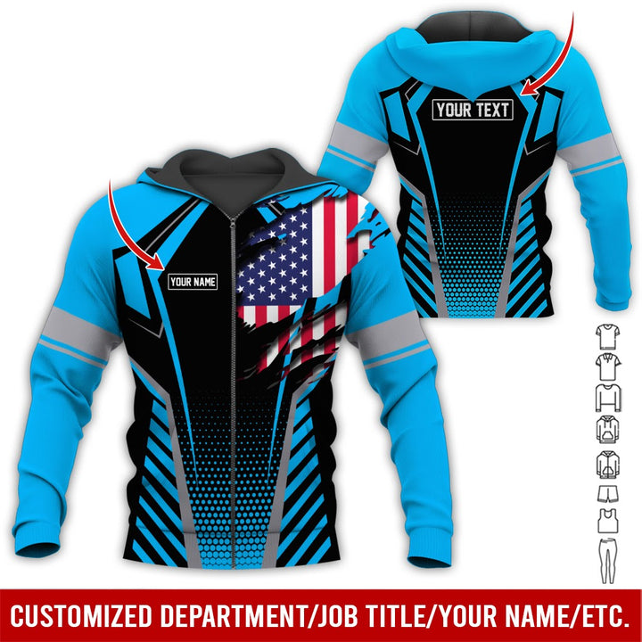 Personalized Name Uniform All Over Printed Clothes AD18