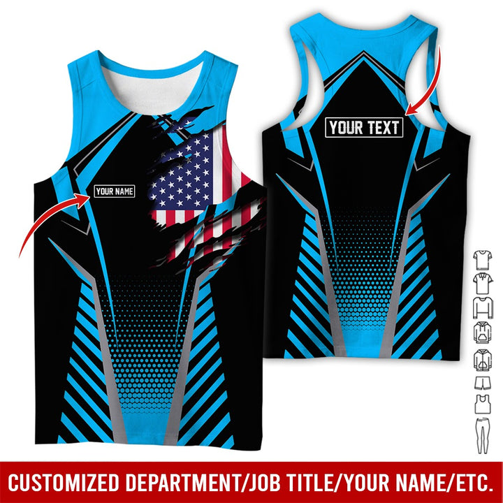 Personalized Name Uniform All Over Printed Clothes AD18