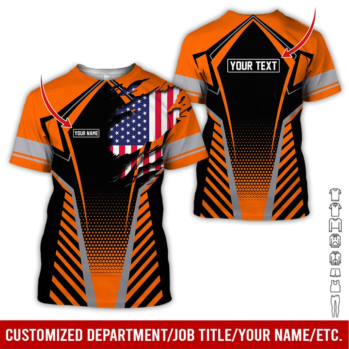 Personalized Name Uniform All Over Printed Clothes AD18