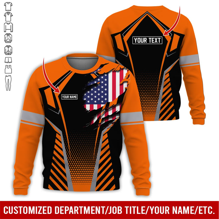 Personalized Name Uniform All Over Printed Clothes AD18
