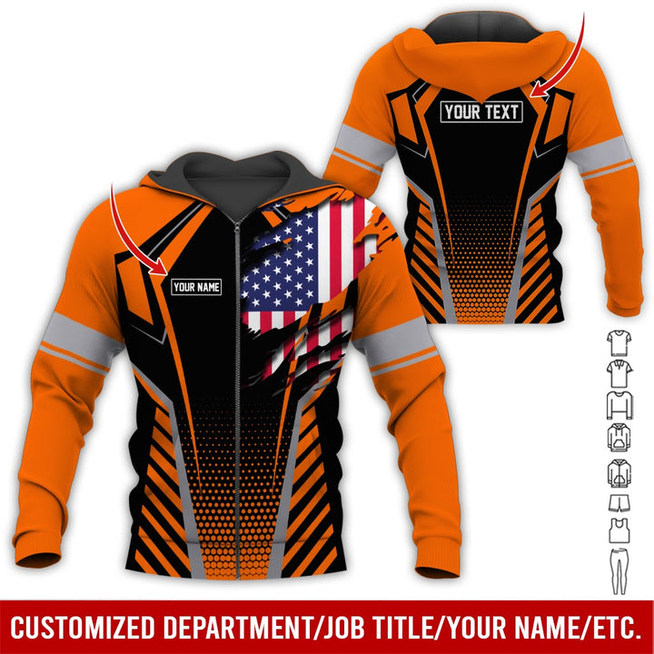 Personalized Name Uniform All Over Printed Clothes AD18