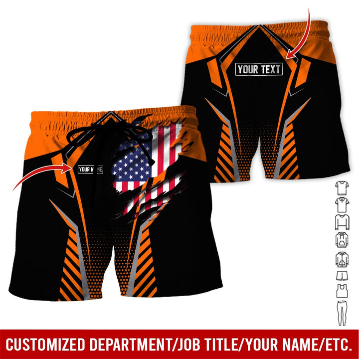 Personalized Name Uniform All Over Printed Clothes AD18