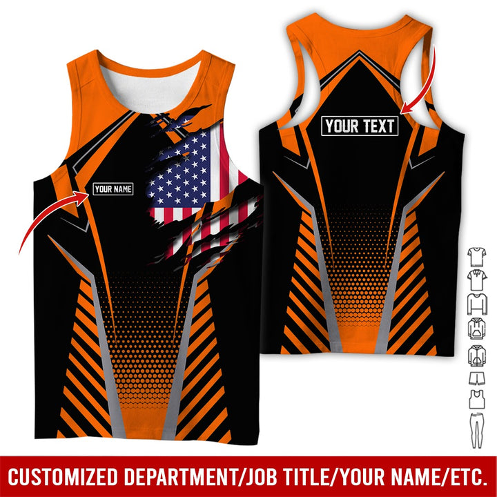 Personalized Name Uniform All Over Printed Clothes AD18