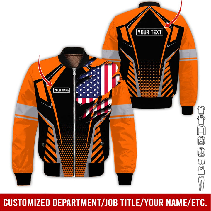 Personalized Name Uniform All Over Printed Clothes AD18