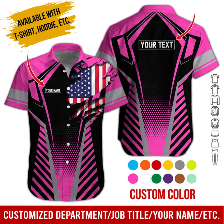 Personalized Name Uniform All Over Printed Clothes AD18