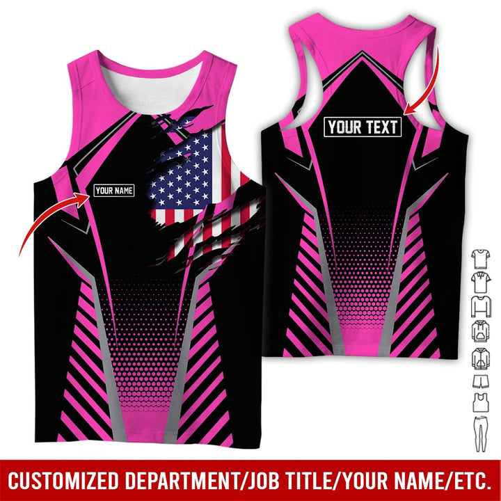 Personalized Name Uniform All Over Printed Clothes AD18