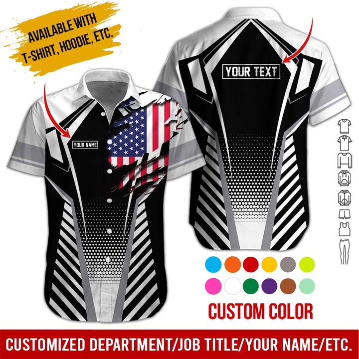 Personalized Name Uniform All Over Printed Clothes AD18