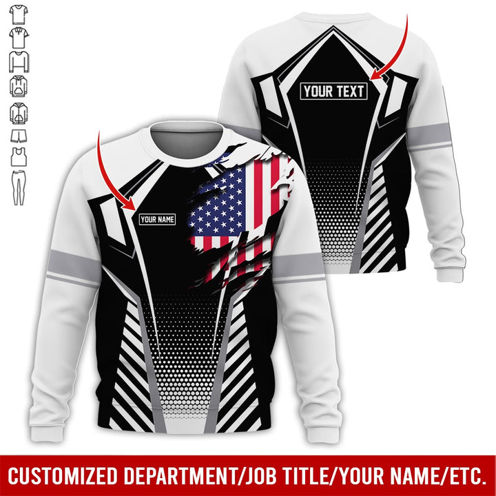 Personalized Name Uniform All Over Printed Clothes AD18