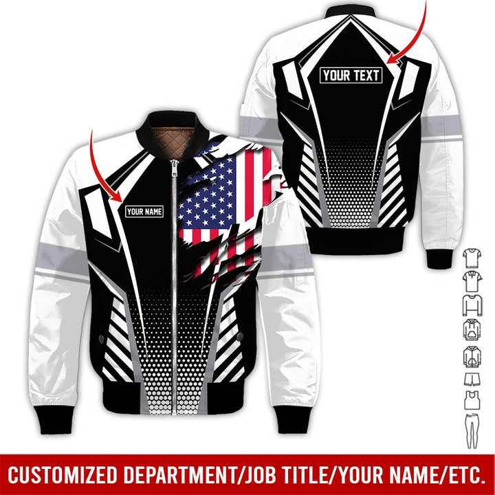 Personalized Name Uniform All Over Printed Clothes AD18