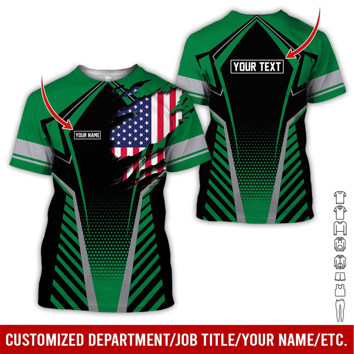Personalized Name Uniform All Over Printed Clothes AD18