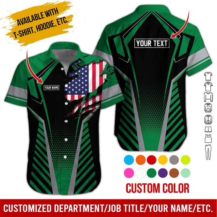 Personalized Name Uniform All Over Printed Clothes AD18