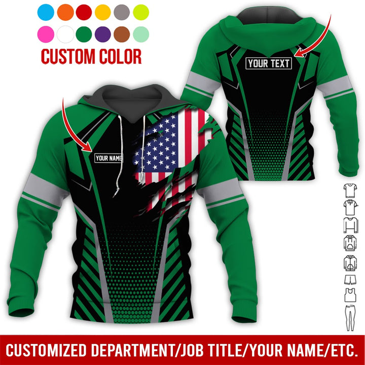 Personalized Name Uniform All Over Printed Clothes AD18