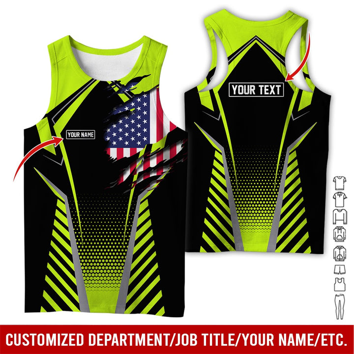 Personalized Name Uniform All Over Printed Clothes AD18