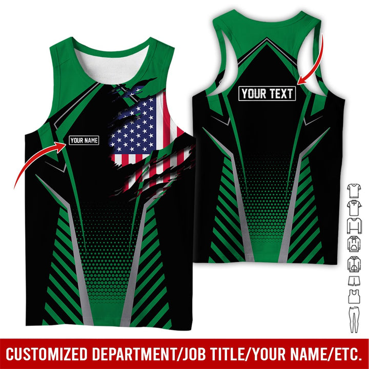 Personalized Name Uniform All Over Printed Clothes AD18