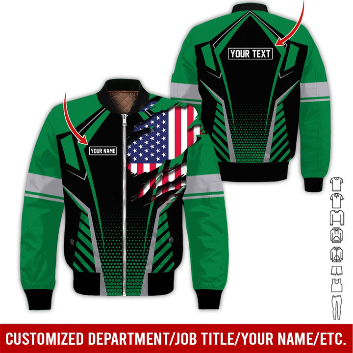 Personalized Name Uniform All Over Printed Clothes AD18