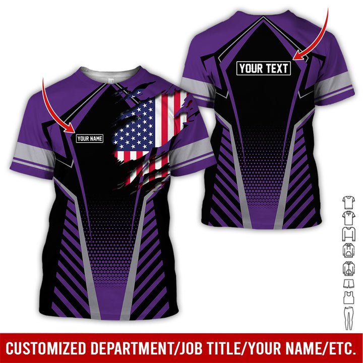 Personalized Name Uniform All Over Printed Clothes AD18