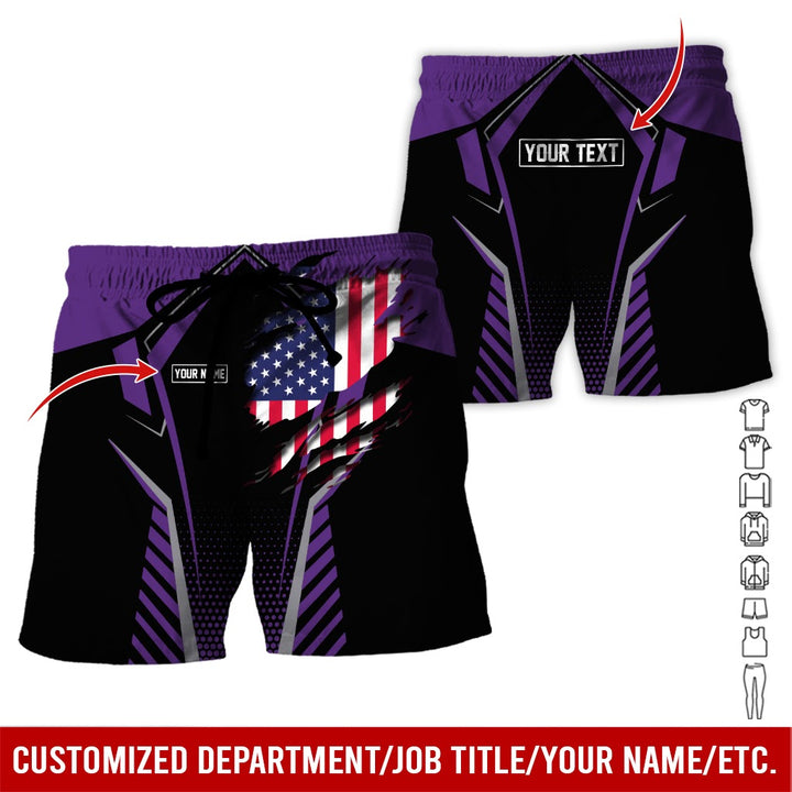 Personalized Name Uniform All Over Printed Clothes AD18