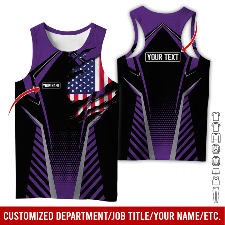 Personalized Name Uniform All Over Printed Clothes AD18